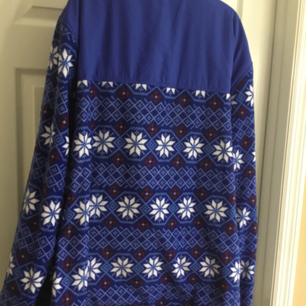 Ski Season Fleece/Nylon Pullover - Picture 4 of 10